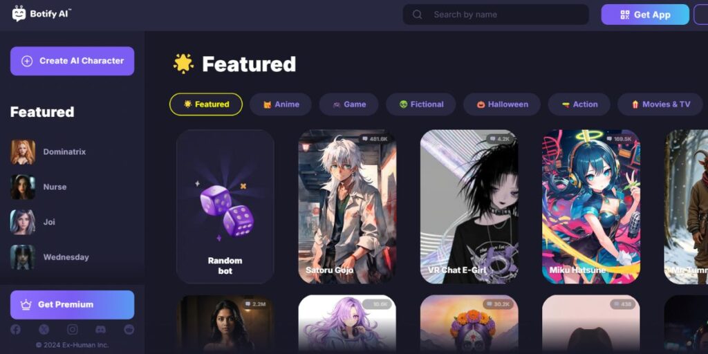Character AI Alternatives - Botify Ai