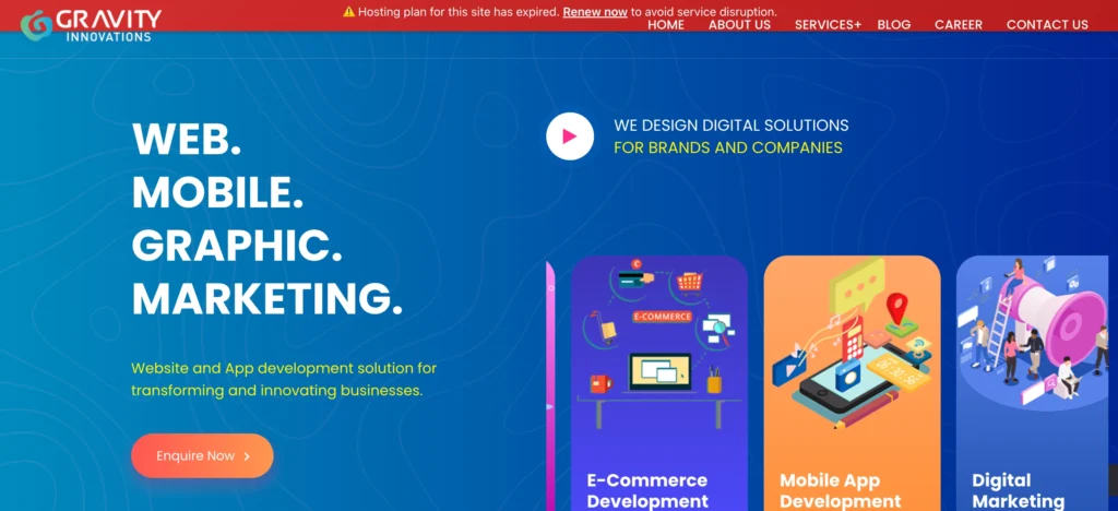 IT Company in Thrissur - Gravity Innovative Solutions