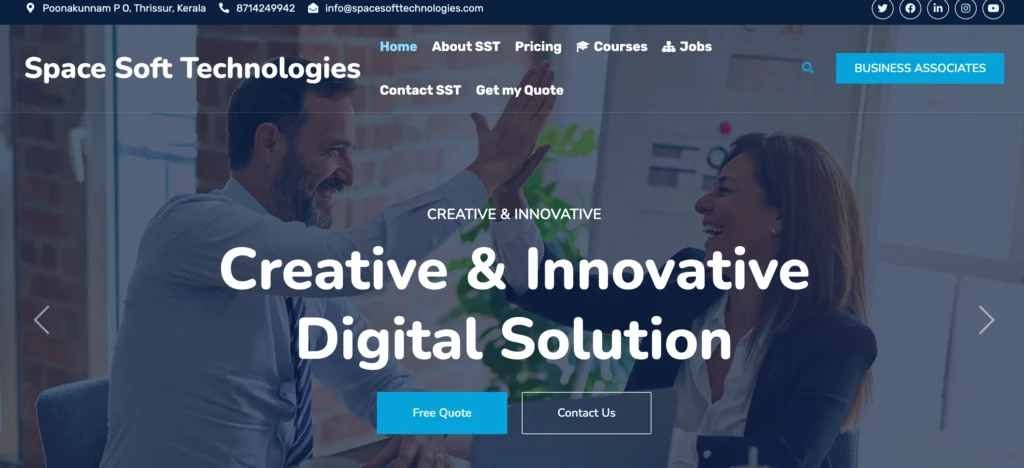 IT Company in Thrissur - Space Soft Tec⁠h‍n⁠ologies