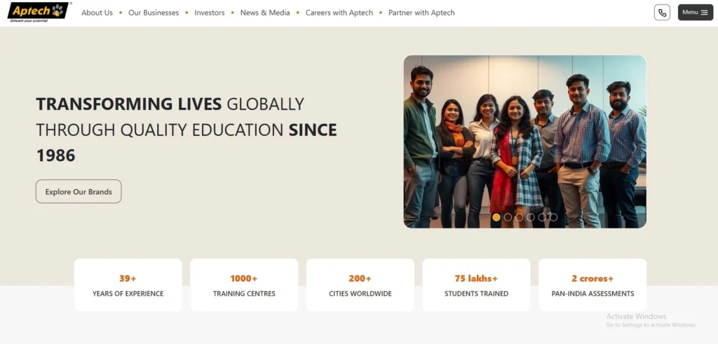 Franchises in India-Apt‍ech