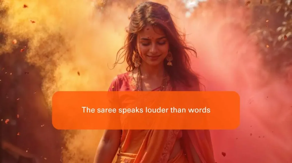 Saree Captions for Instagram - All