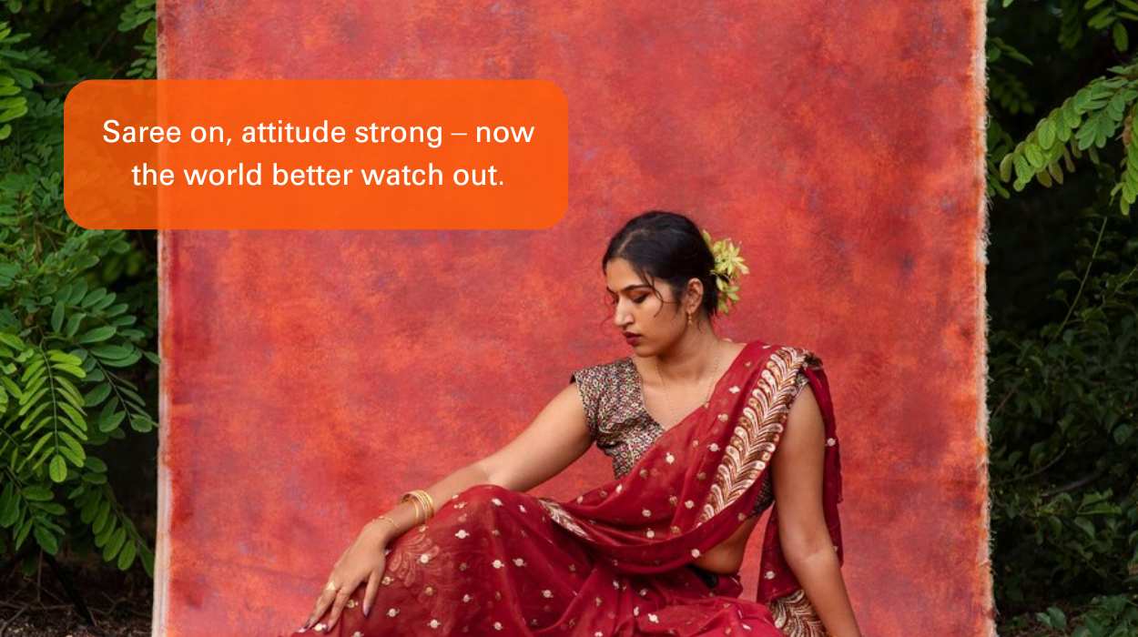 Saree Captions for Instagram