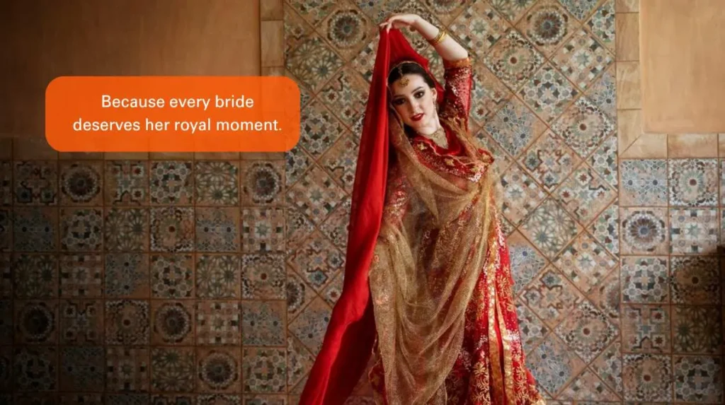 Saree Captions for Instagram - Wedding Saree