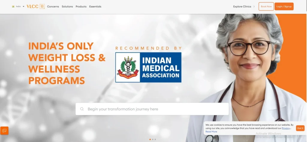 Franchises in India- VLCC