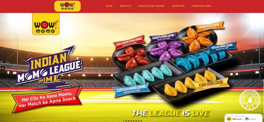 Franchises in India-WOW! Momo
