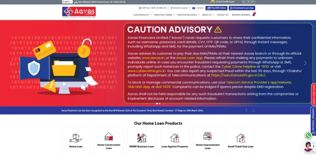 Finance Company in Jaipur - Aavas Financiers Limited
