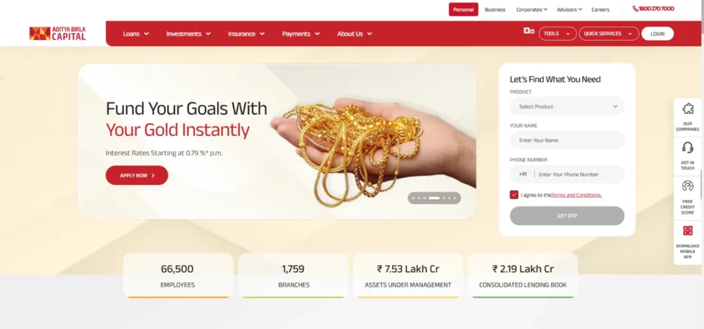 Aditya Birla Capital - Finance Company in Mumbai
