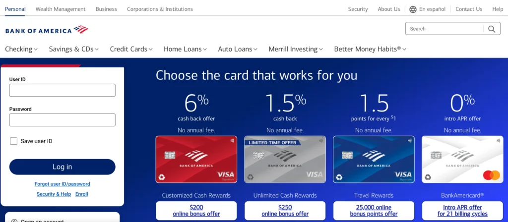 Finance Company in Hyderabad - Bank of America