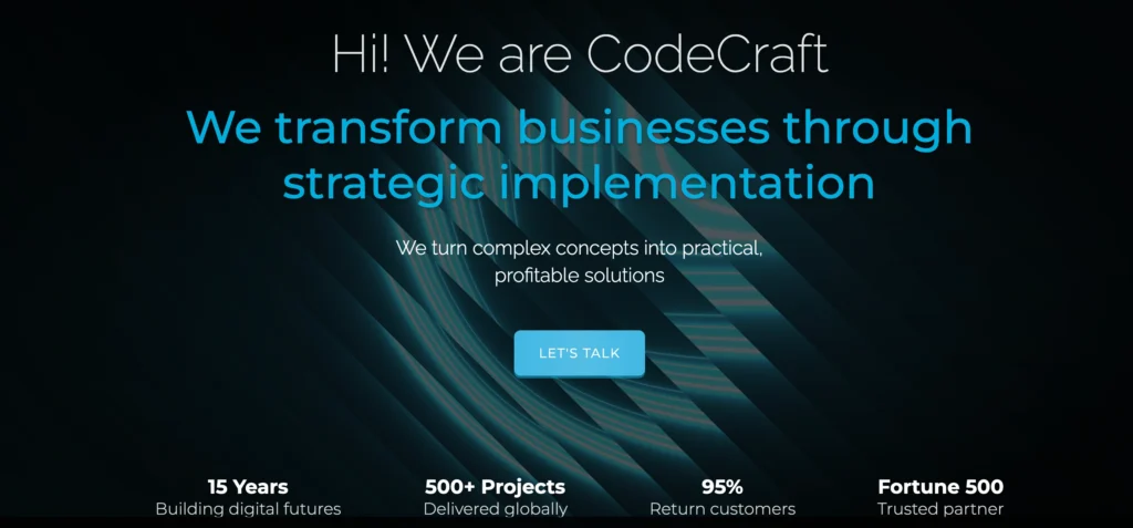 IT Company in Mangalore - CodeCraft Technologies