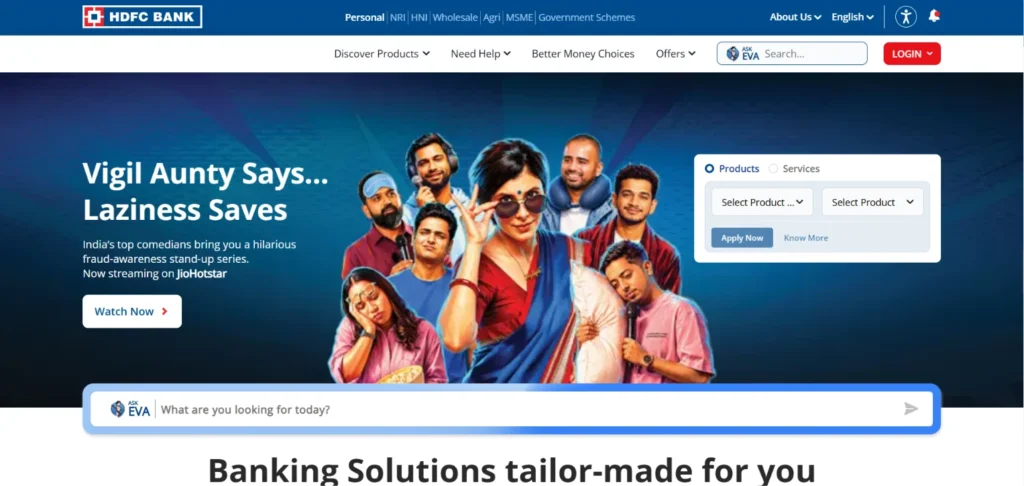HDFC Bank - Finance Company in Mumbai