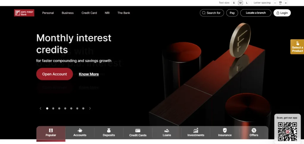 IDFC FIRST Bank - Finance Company in Mumbai