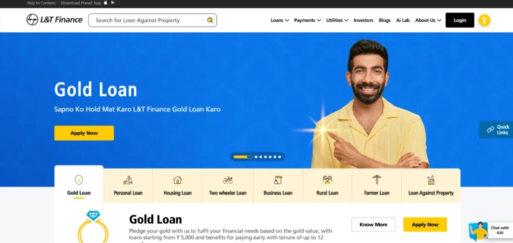 L&T Finance Holdings - Finance Company in Mumbai