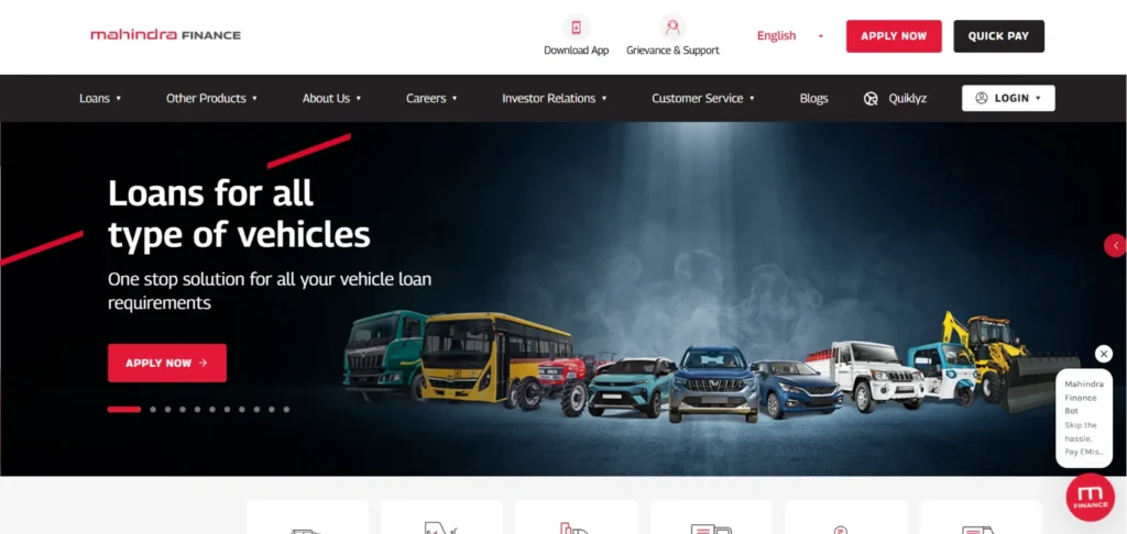 Mahindra Finance - Finance Company in Mumbai