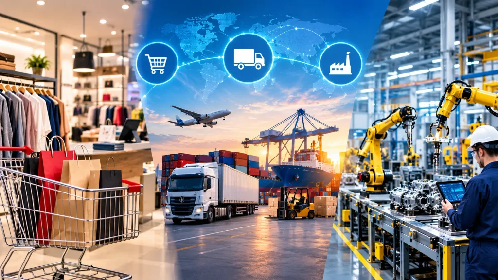 Business Ideas in Hyderabad-Retail, Logistics & Manufacturing Services