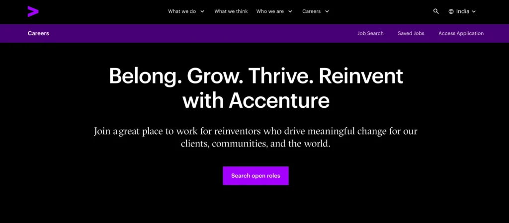 IT Company in Delhi - Accenture