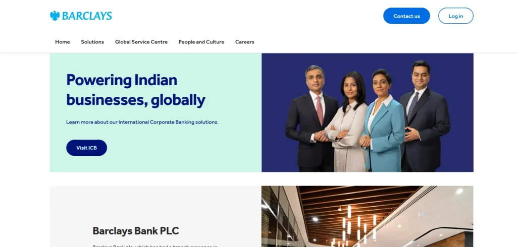 Finance Company in Chennai -Barclays Global Service Centre