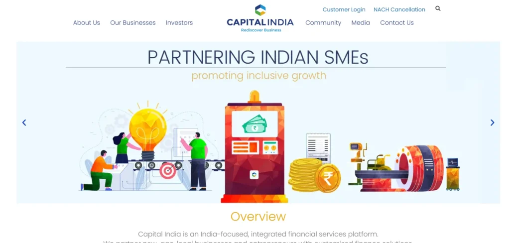 Finance Company in Delhi-Capital India Finance Limited