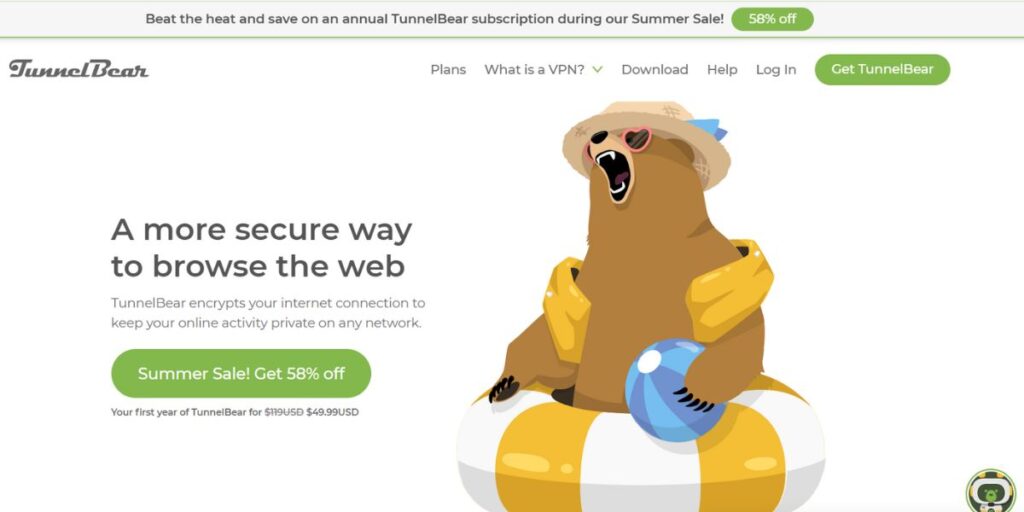 VPN for PC - TunnelBear VPN