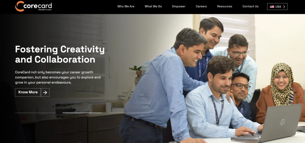 IT Company in Bhopal - CoreCard Software 