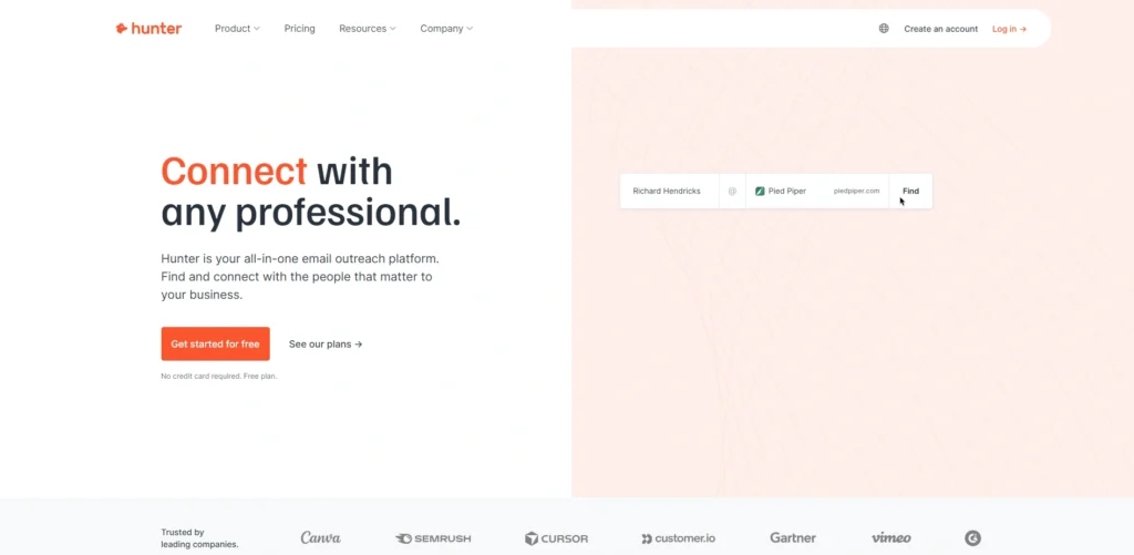 Cold Email Outreach Tools-Hunter.io