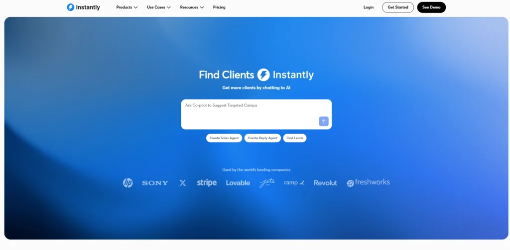 Cold Email Outreach Tools-Inst‌antly.ai 