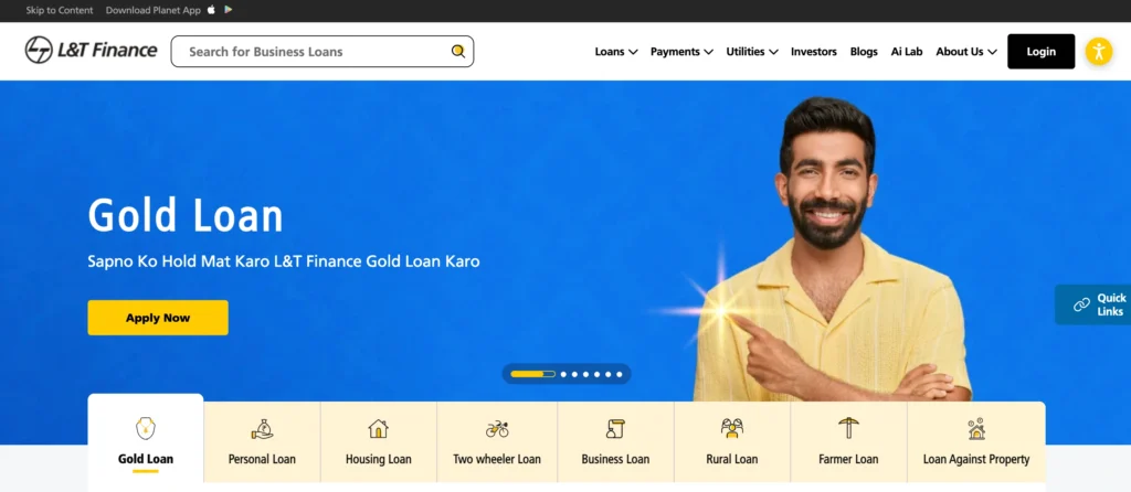 Finance Company in Jaipur - L&T Finance Limited
