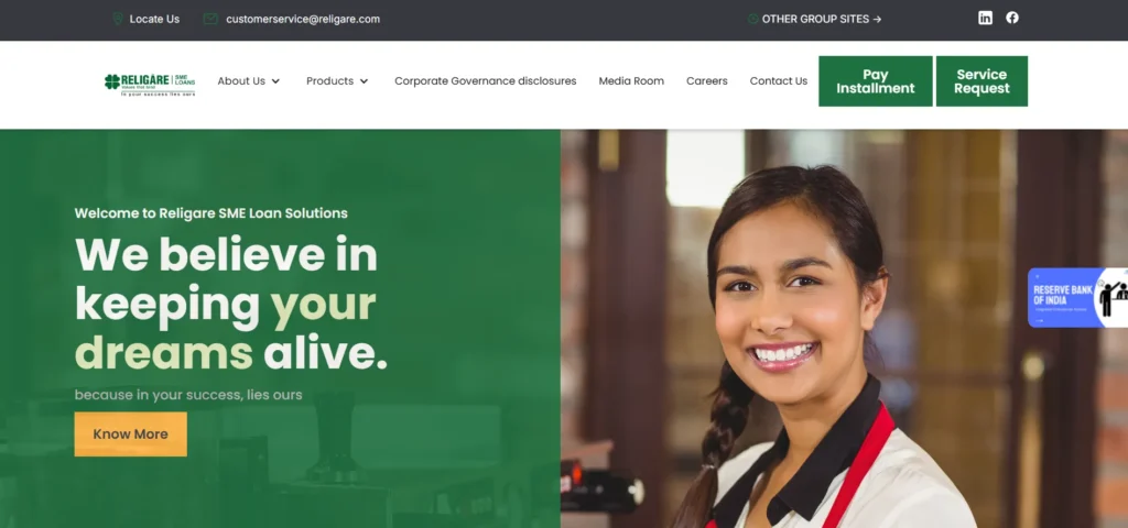 Finance Company in Delhi-Religare Finvest Limited