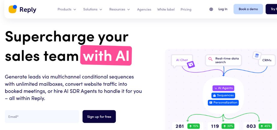 Cold Email Outreach Tool - Reply.io