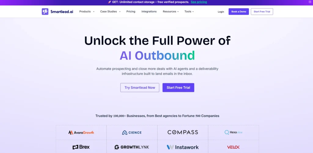 Cold Email Outreach Tools-​Smartlead.ai