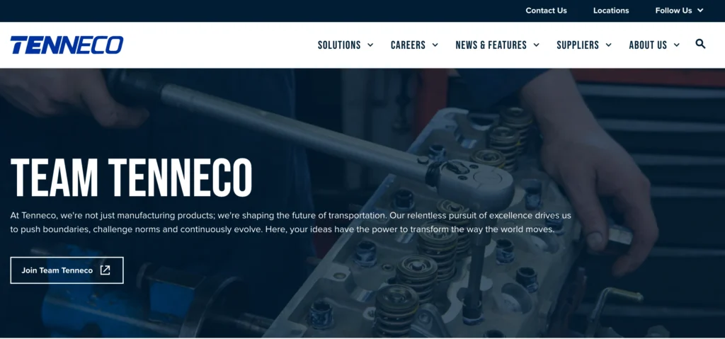 MNC Company in Faridabad - Tenneco Careers