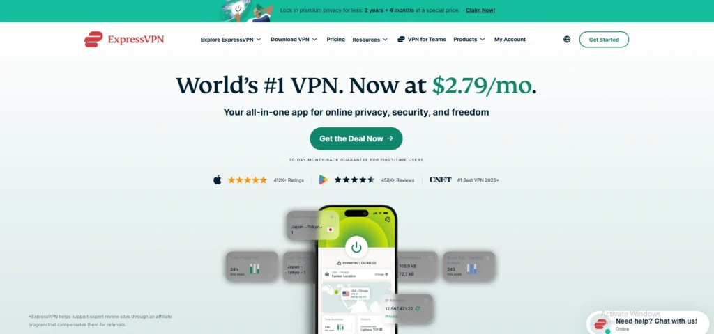 VPN Chrome Extension- E​xpress⁠VPN‌ Chrome‍ Extension