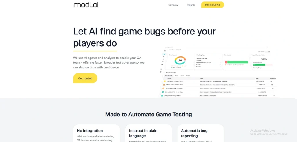 AI‌ Tool for Game Developers-Modl.ai