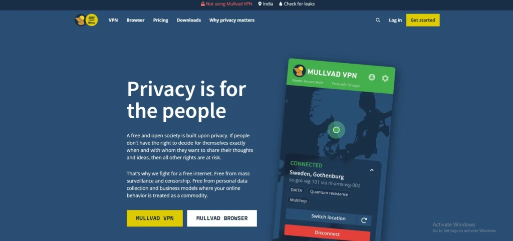 VPN Chrome Extension-Mullvad Browser VPN Support