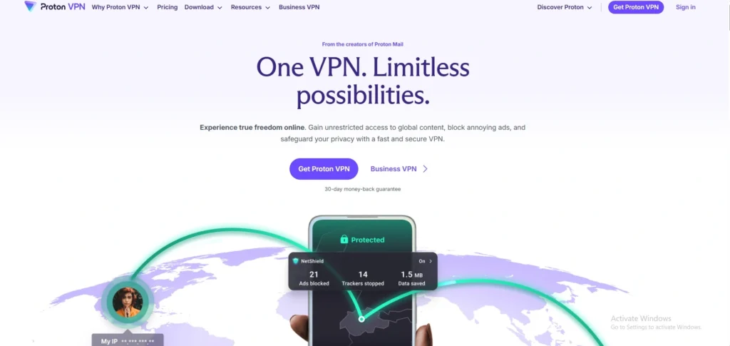 VPN Chrome Extension- Prot⁠on VPN Chrome Ext​en‌s‌i​on