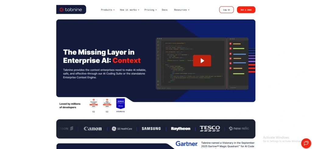 AI‌ Tool for Game Developers-Tabnine