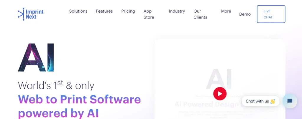 Print on Demand Website – ImprintNext

