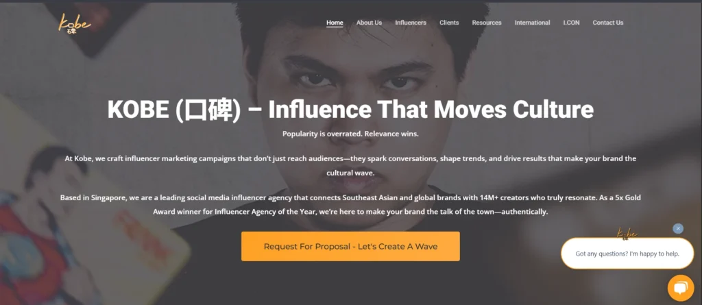 Influencer Marketing Agency – Kobe