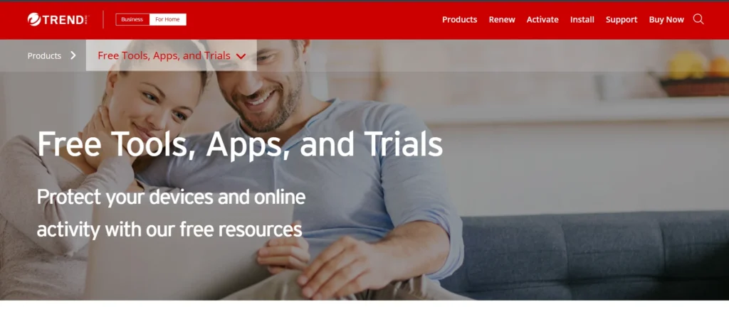 Malware removal tool – Trend Micro Antivirus+ Security