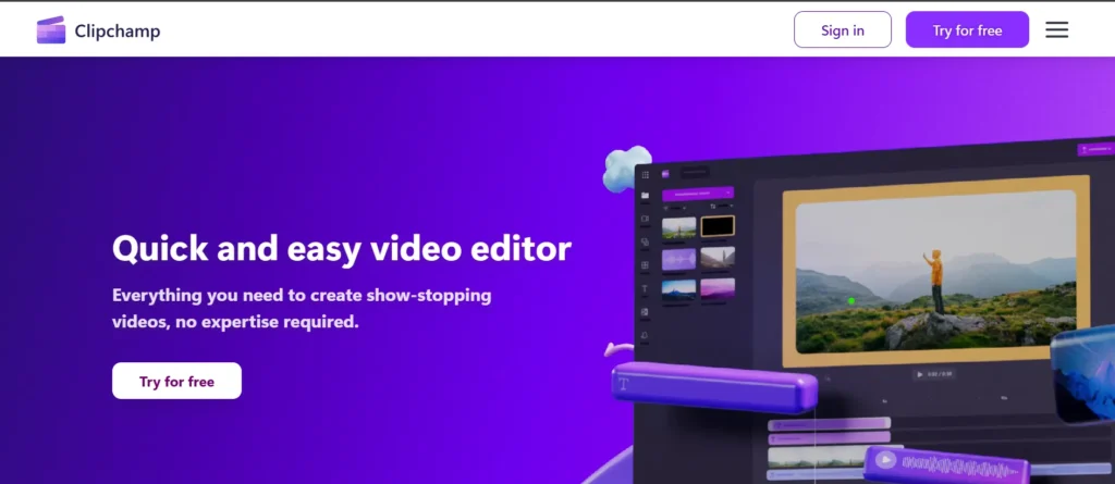 Video Editing Software - Clipchamp
