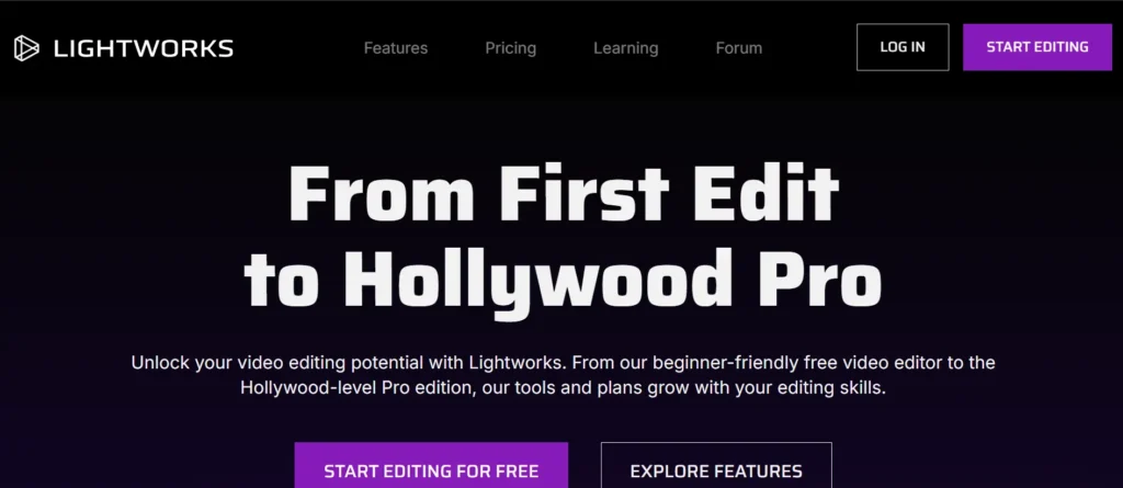 Video Editing Software - Lightworks