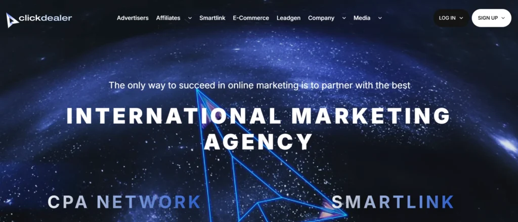 CPA Network Tool – ClickDealer