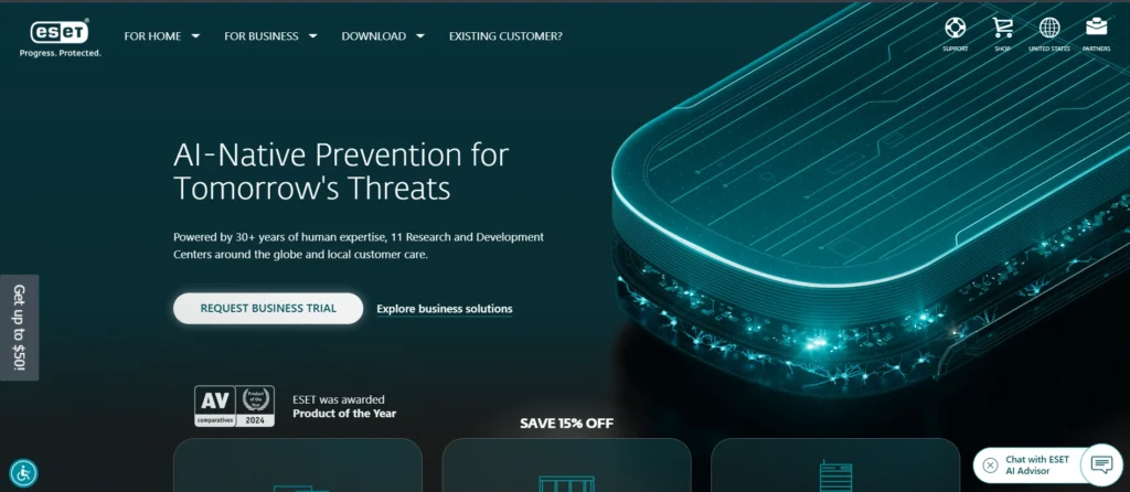 Antivirus Software - ESET NOD32 Antivirus