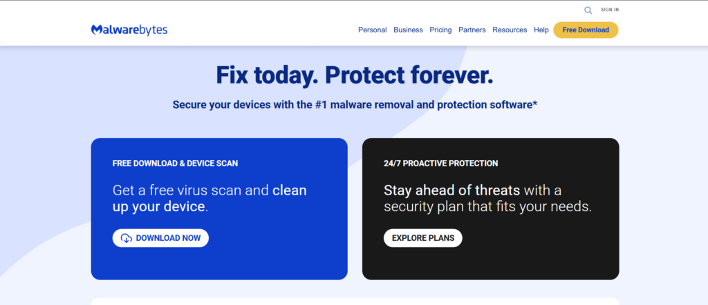 Antivirus Software - Malwarebytes Premium