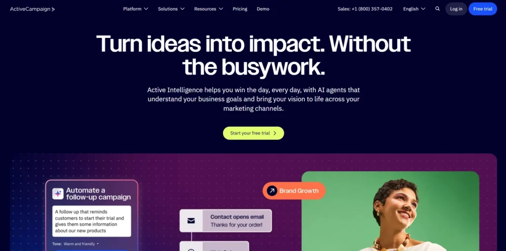 ActiveCampaign-Email Marketing Platforms for Nonprofits