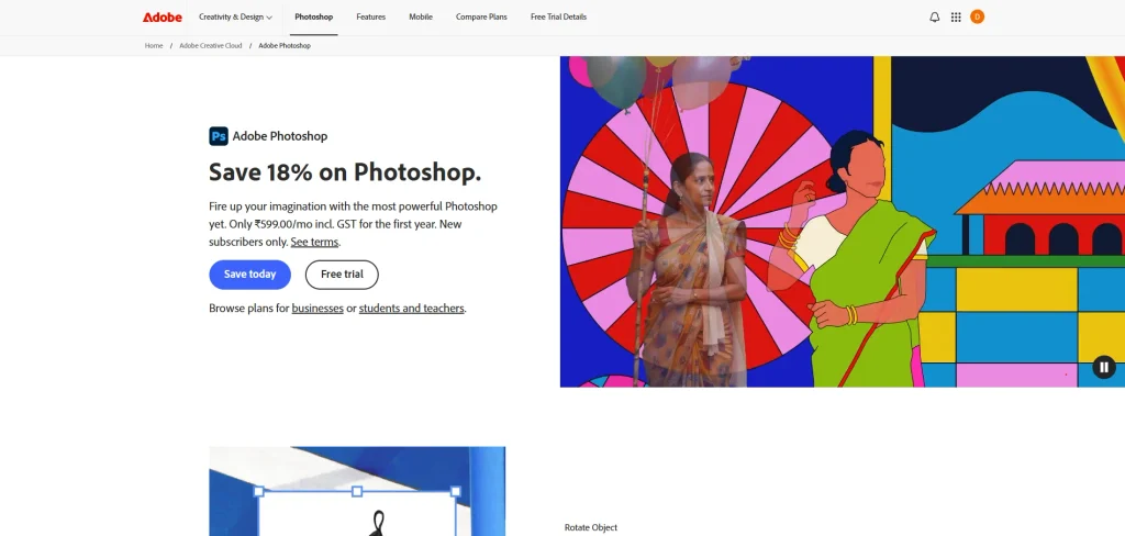 Photo Editing- Adobe Photoshop