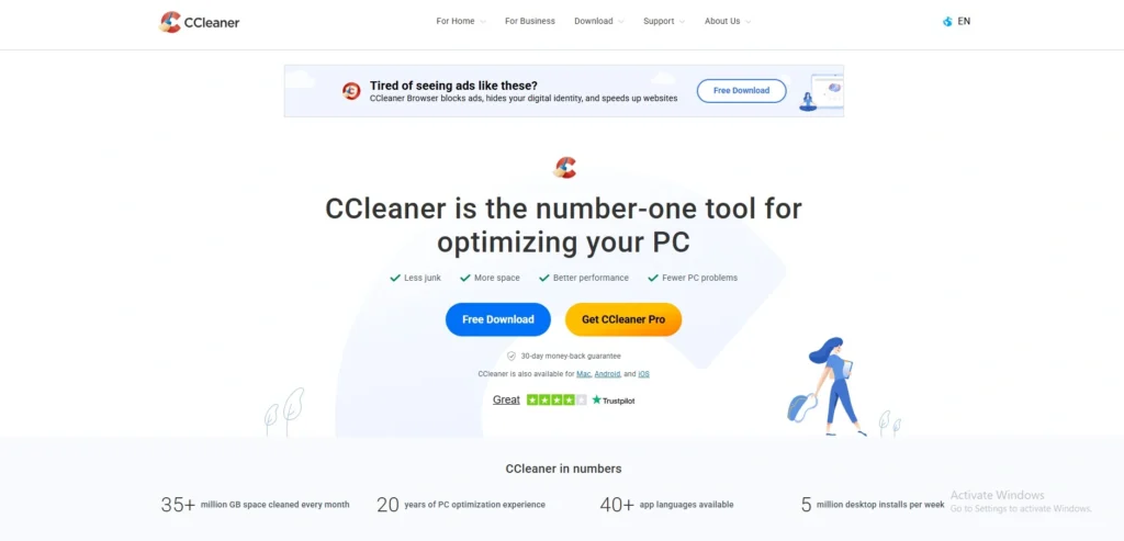 PC Cleaner-CCleaner