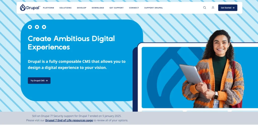 Best Blogging Platform - Drupal