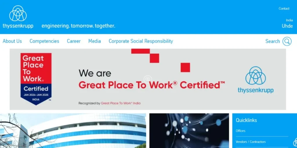 German Companies in India