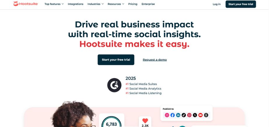 Hootsuite - YouTube scheduling tools