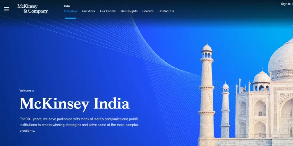 MNC Companies in Delhi: Mckinsey & Company